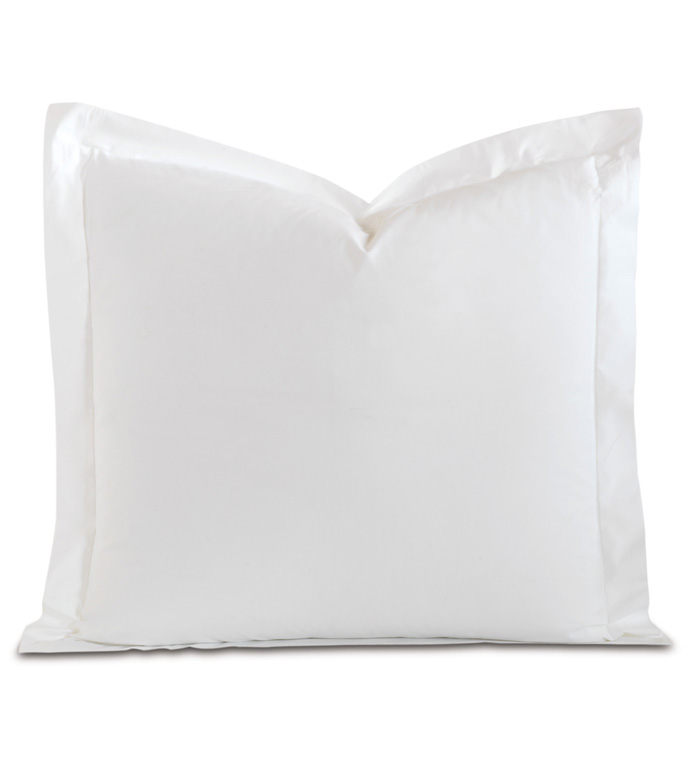 Fresco Luxe White Euro Sham