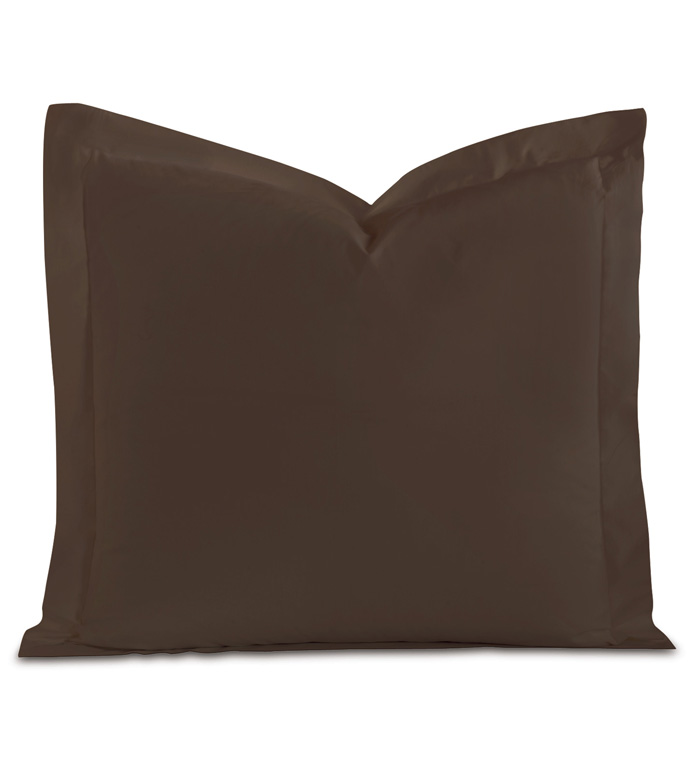 Fresco Luxe Walnut Euro Sham