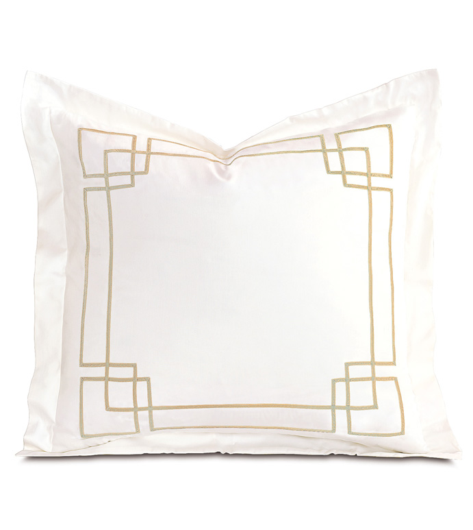 Grafico Ivory/Sable Euro Sham