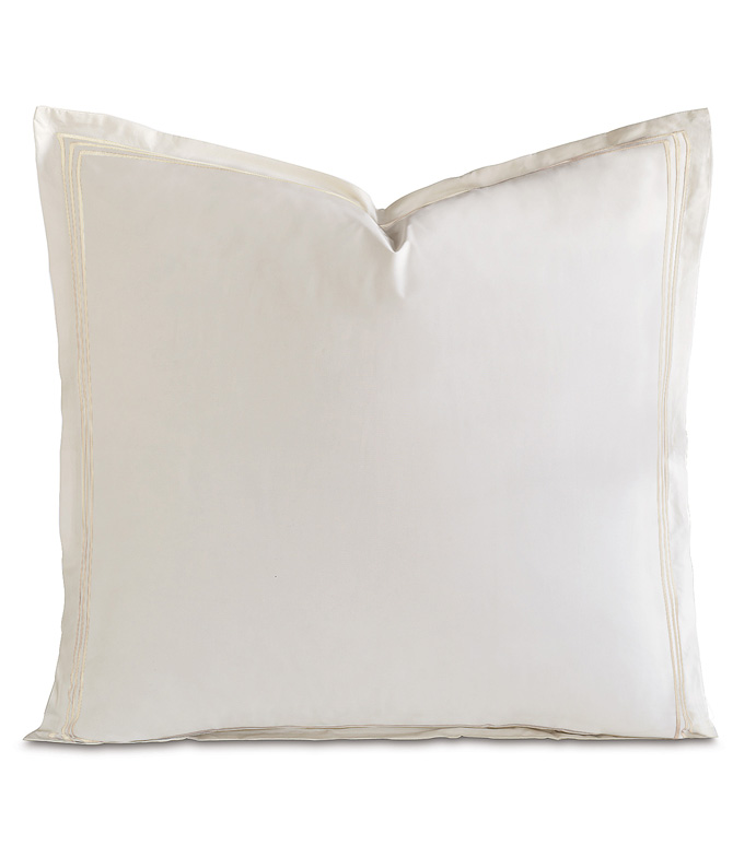 Tessa Ivory/Creme Euro Sham