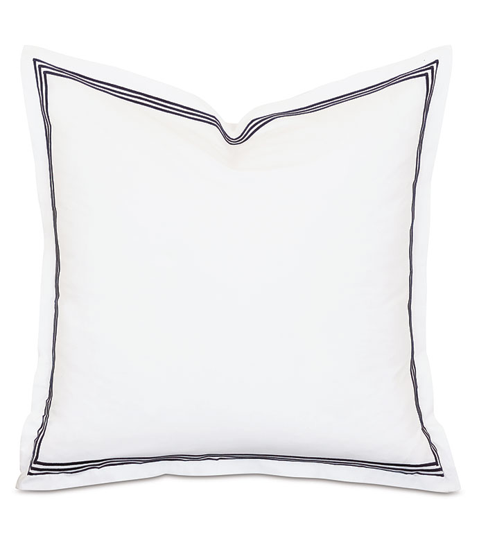 Tessa Satin Stitch Euro Sham