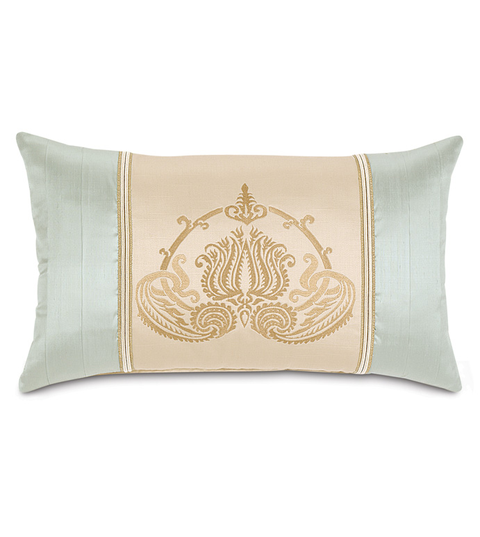 Embroidered Insert Witcoff Linen