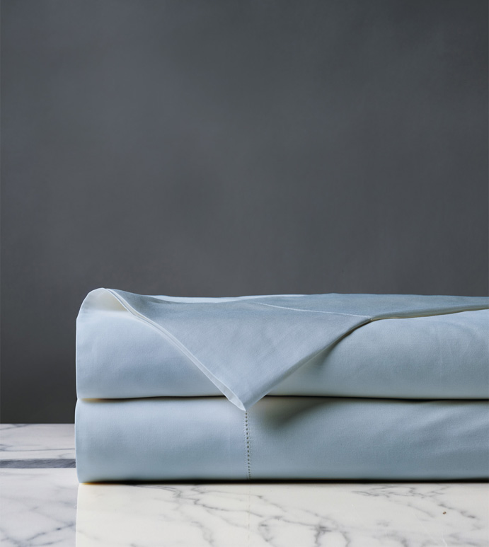 Roma Classic Azure Flat Sheet