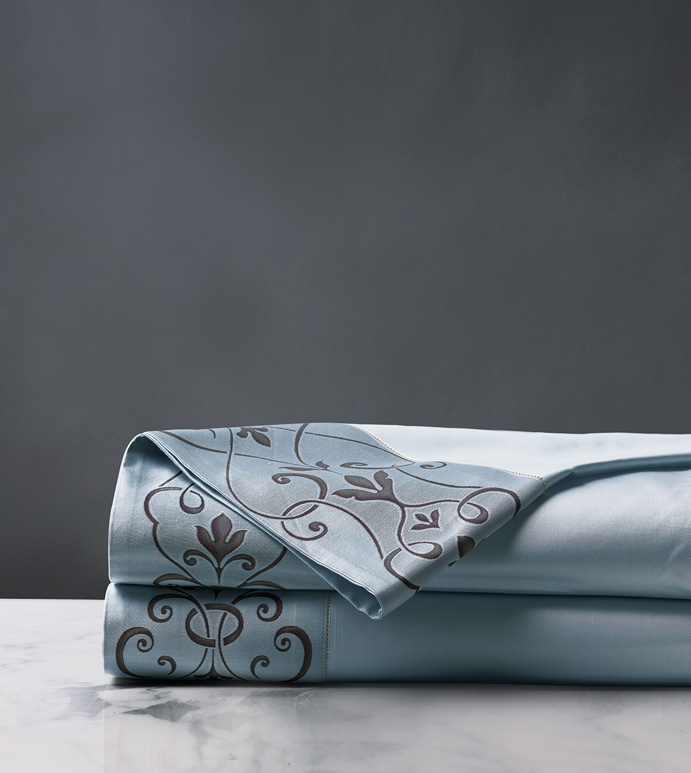 Ornato Azure Flat Sheet