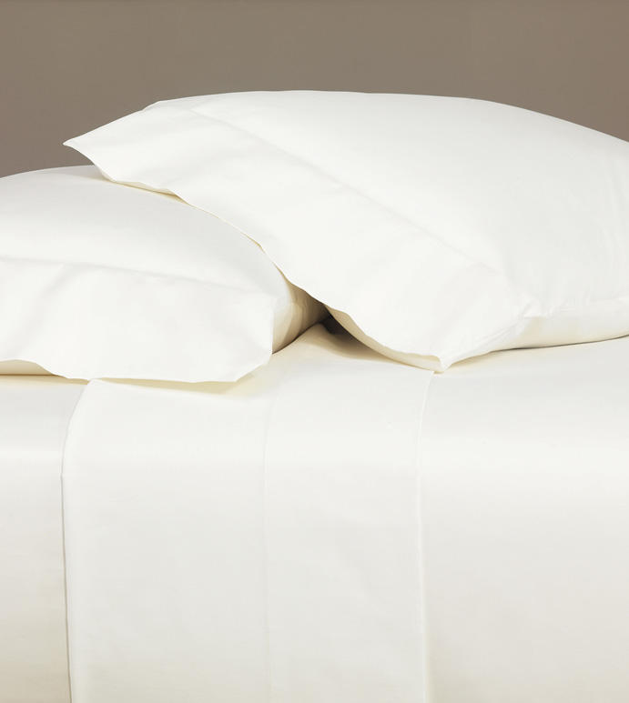 Fresco Luxe Ivory Flat Sheet