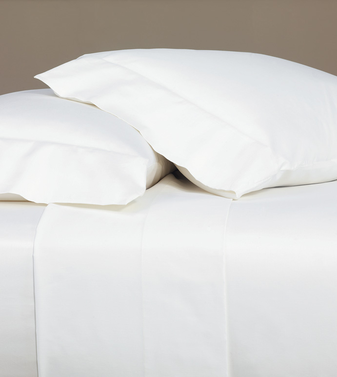 Fresco Luxe White Flat Sheet