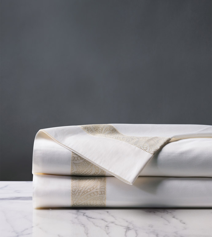 Cornice White/Pearl Flat Sheet