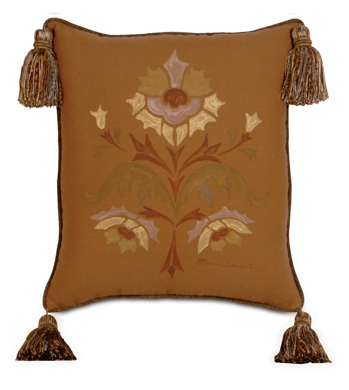 Hand-Painted Fairmount W Welt & Tassles