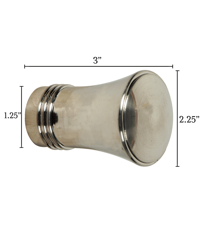 Metallique Brass Trumpet Finial