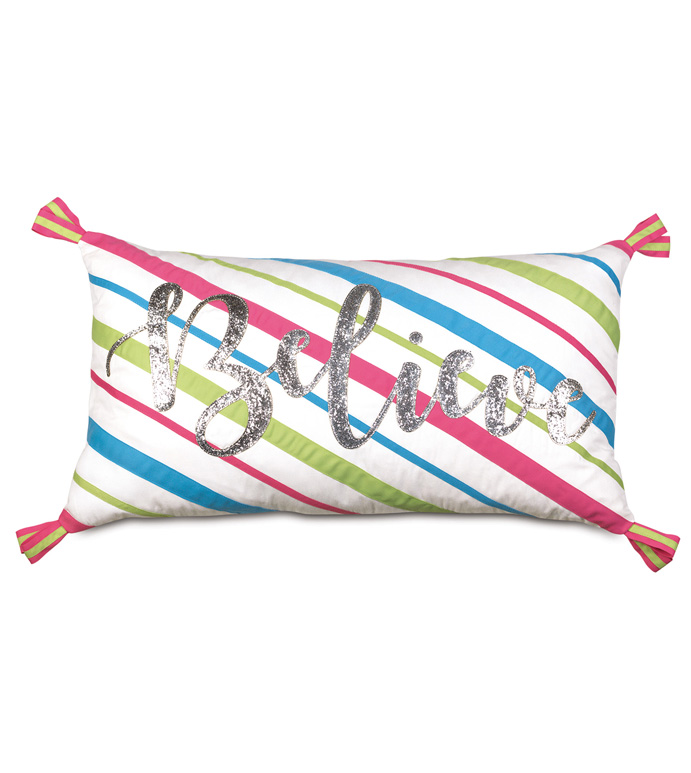 Gigi Believe Decorative Pillow