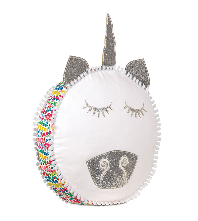 Gigi Unicorn Decorative Pillow