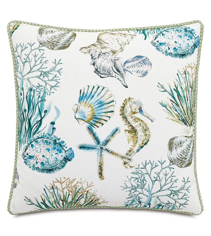 GRENADA TROPICAL DECORATIVE PILLOW