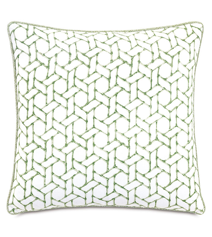 GRENADA BAMBOO PRINT DECORATIVE PILLOW