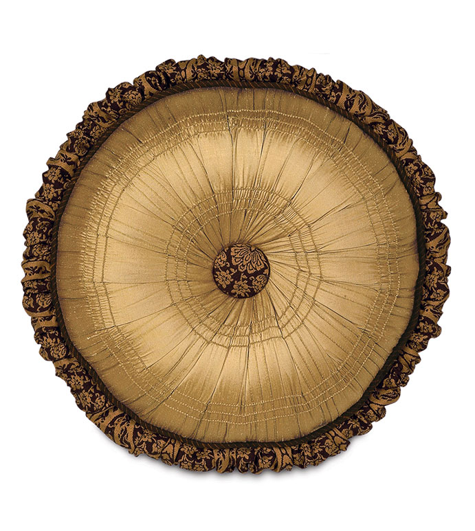 Rio Gold Round Tufted