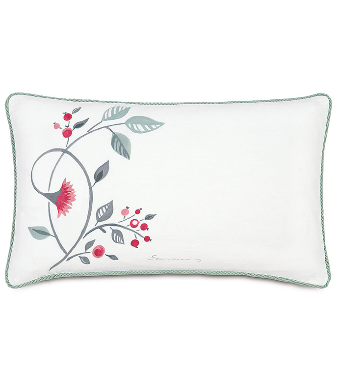 Baldwin White Hand-Painted