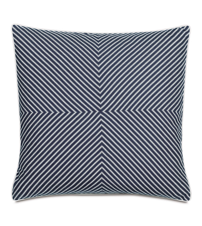 Halprin Ticking Decorative Pillow