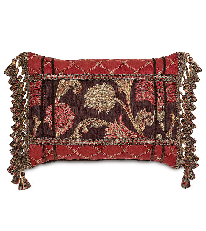 Hayworth Insert With Tassel Trim