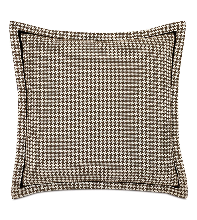 HIGHLAND HOUNDSTOOTH DECORATIVE PILLOW
