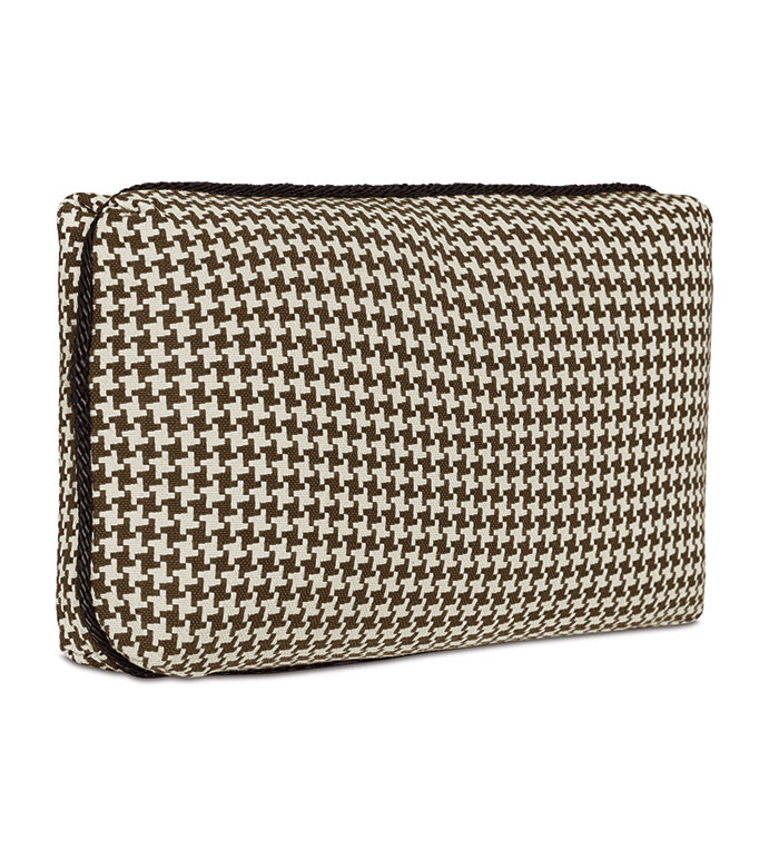 HIGHLAND HOUNDSTOOTH DECORATIVE PILLOW
