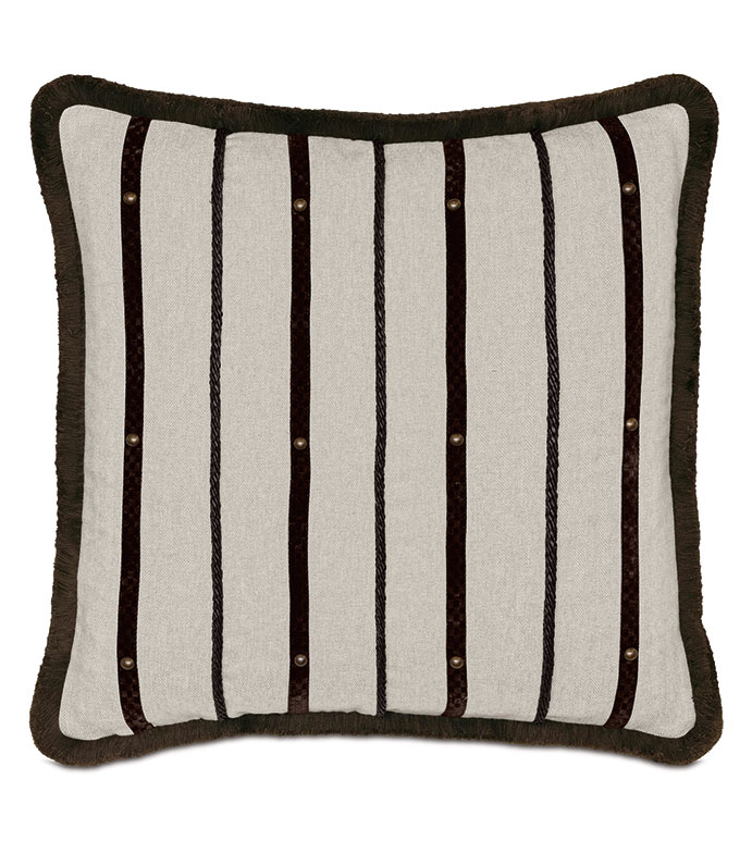 HIGHLAND STRIPED DECORATIVE PILLOW