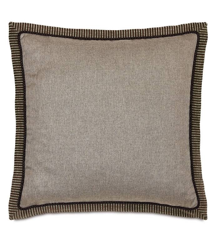 HIGHLAND FLANGE DECORATIVE PILLOW