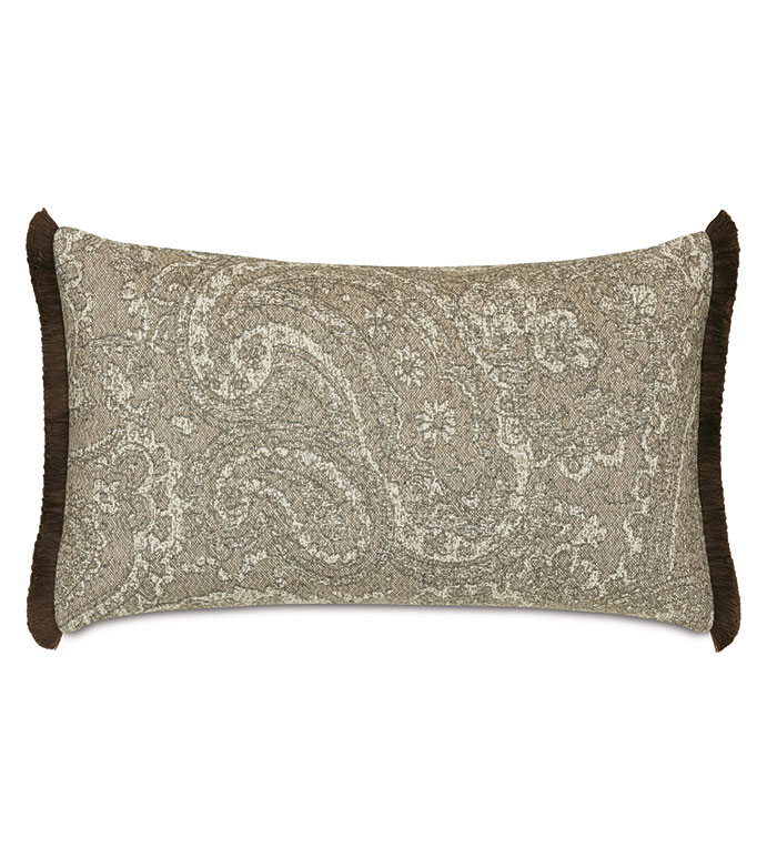 HIGHLAND FRINGE DECORATIVE PILLOW