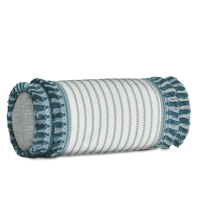 HIGHCLERE NECKROLL DECORATIVE PILLOW