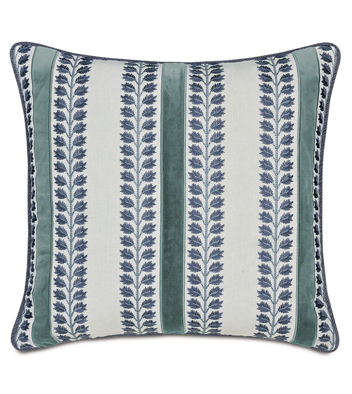 HIGHCLERE LEAF DECORATIVE PILLOW