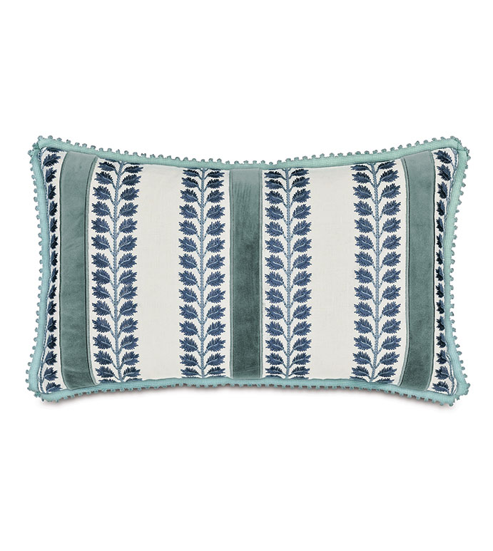 HIGHCLERE EMBROIDERED DECORATIVE PILLOW