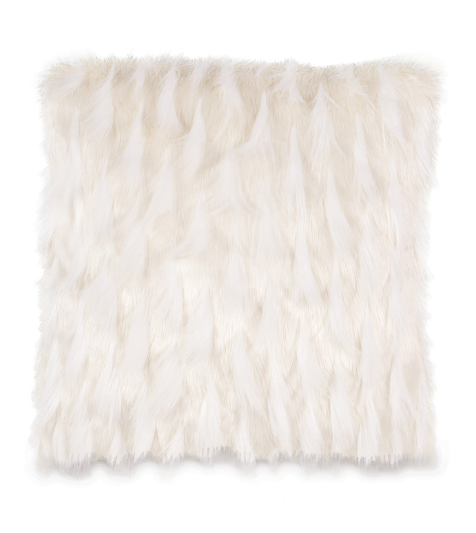 Halo Faux Fur Decorative Pillow