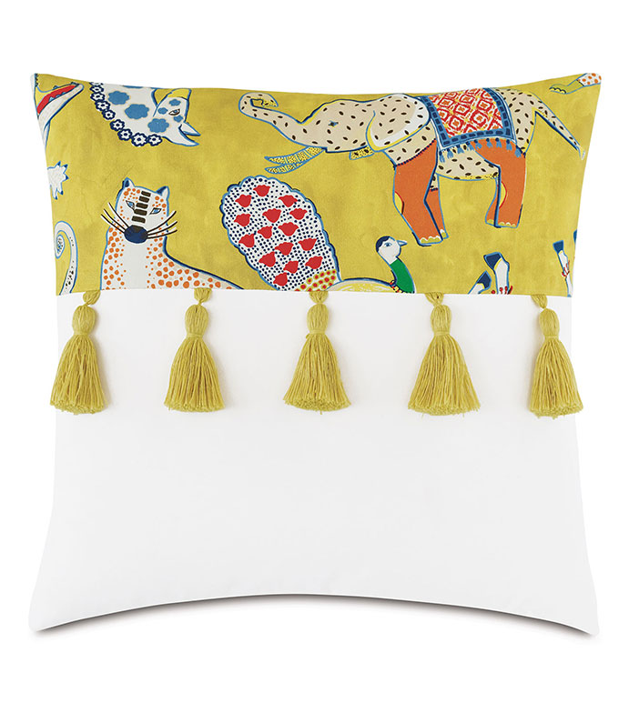 Hullabaloo Tassels Decorative Pillow