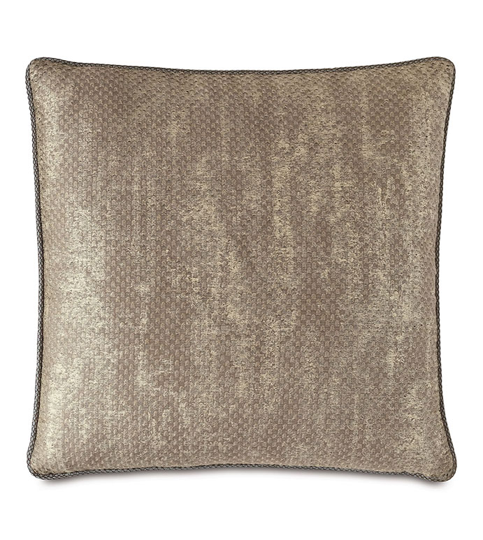 Indochine Metallic Decorative Pillow