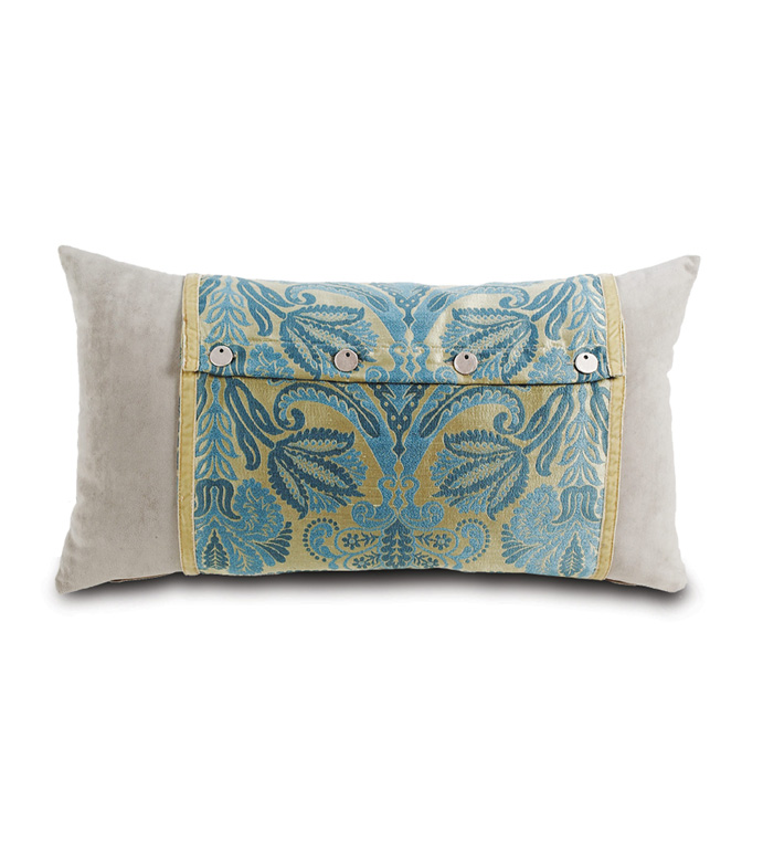 Isla: Russell Spa With Isla Cuff Decorative Pillow