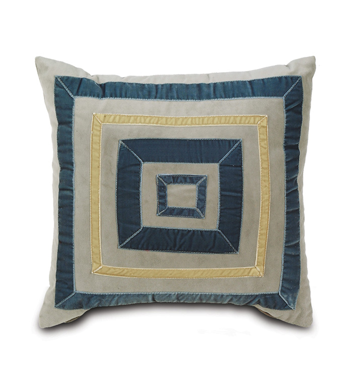 Isla: Russell Spa With Ribbons Decorative Pillow