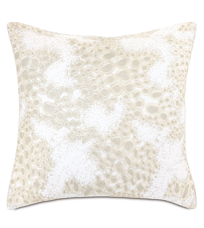 Jolene Metallic Euro Sham