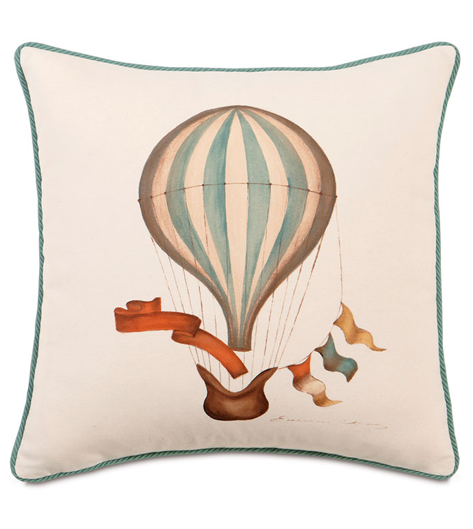 Hand-Painted Balloon With Cord