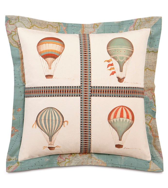 Hand-Painted Baloons With Flange