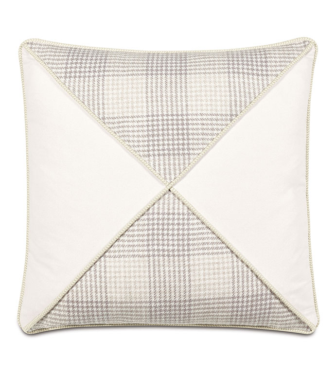 Kelso Houndstooth Decorative Pillow