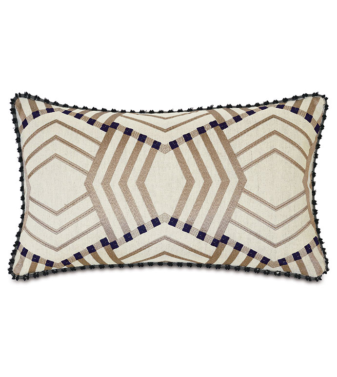 Kimahri Embroidered Decorative Pillow