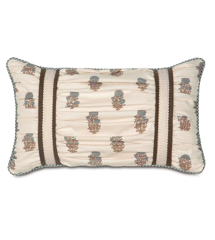 Latika Cornflower Ruched