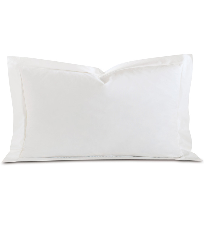 Gianna Classic White King Sham