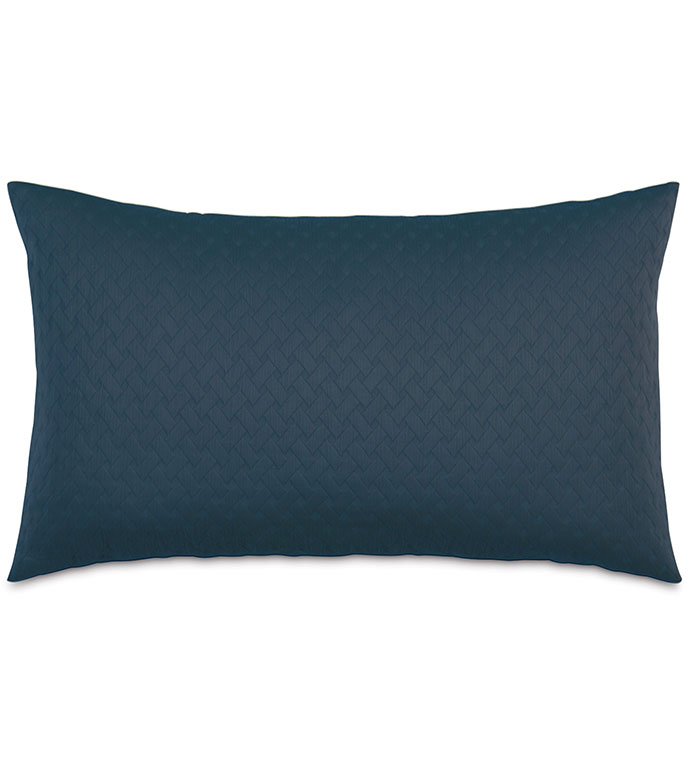 Briseyda Indigo King Sham