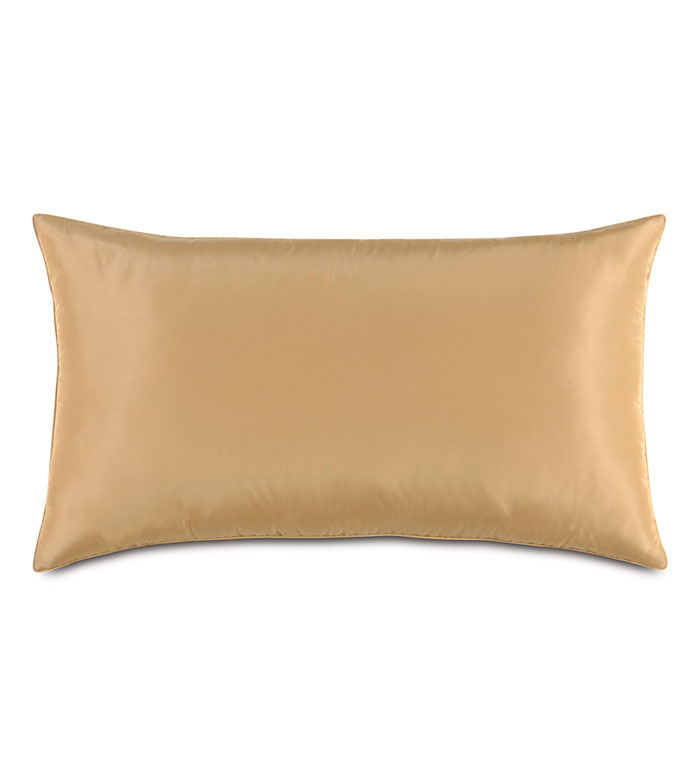 Freda Taffeta King Sham in Gold