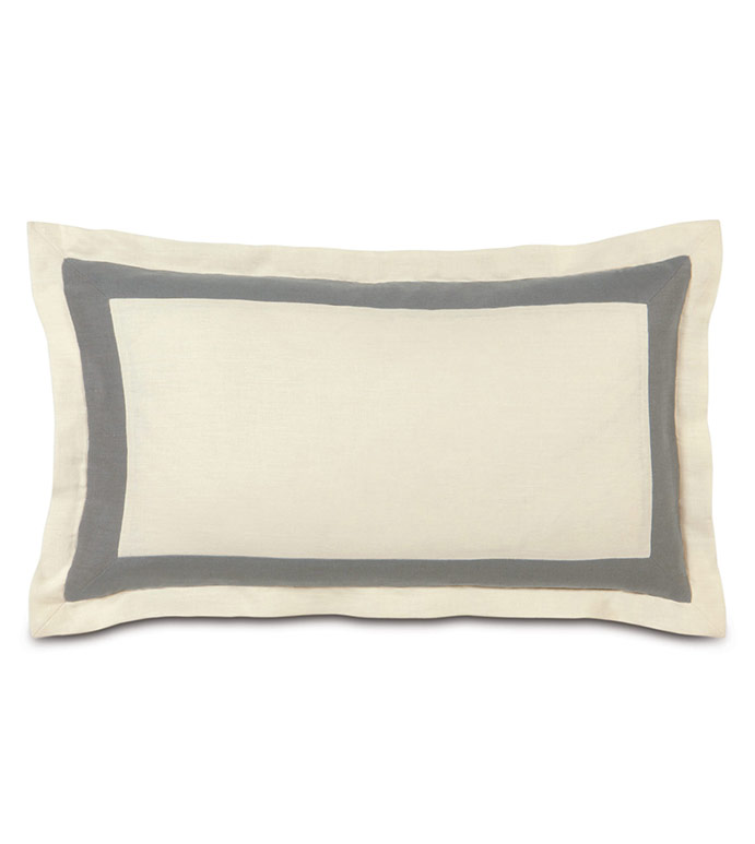 Breeze Pearl/Slate King Sham