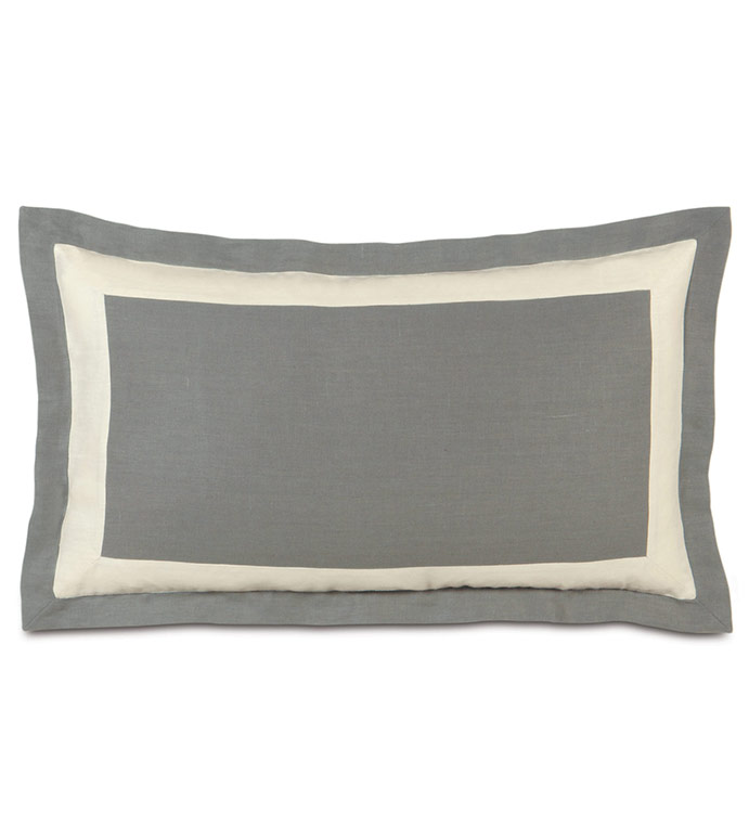 Breeze Slate/Pearl King Sham