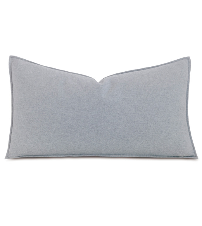 Brera Flannel King Sham In Gray