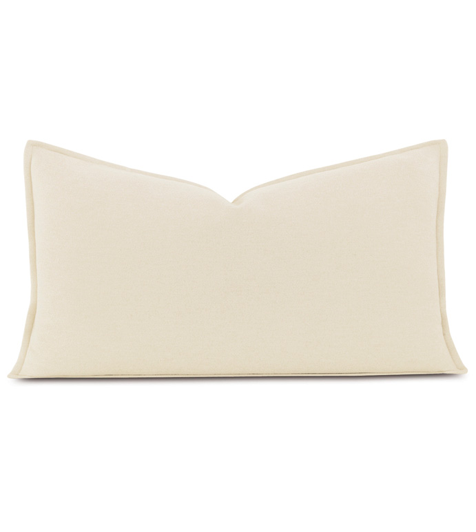 Brera Flannel King Sham In Ivory