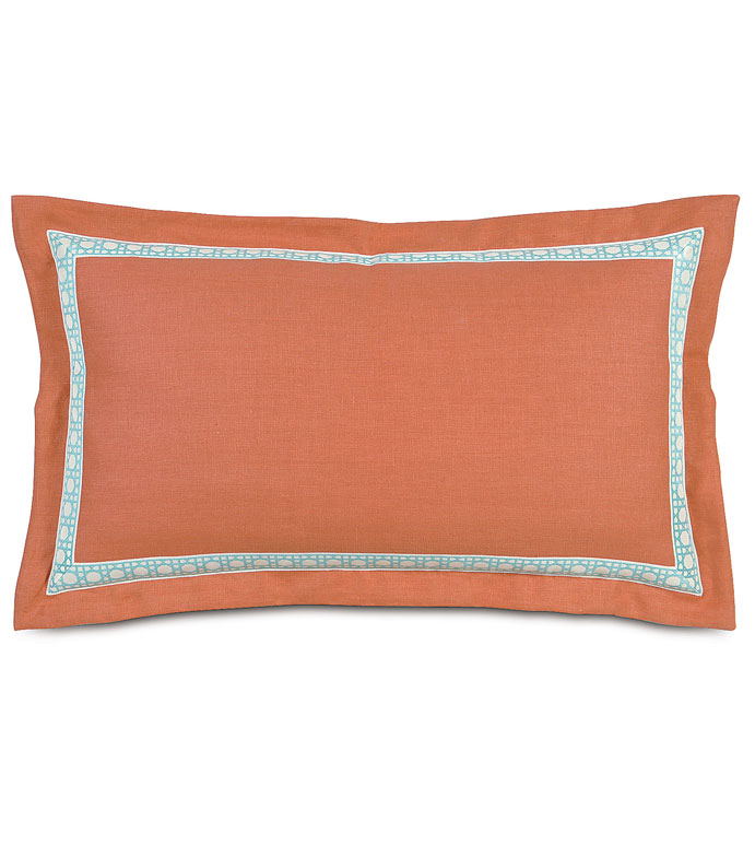 Breeze Tangerine King Sham