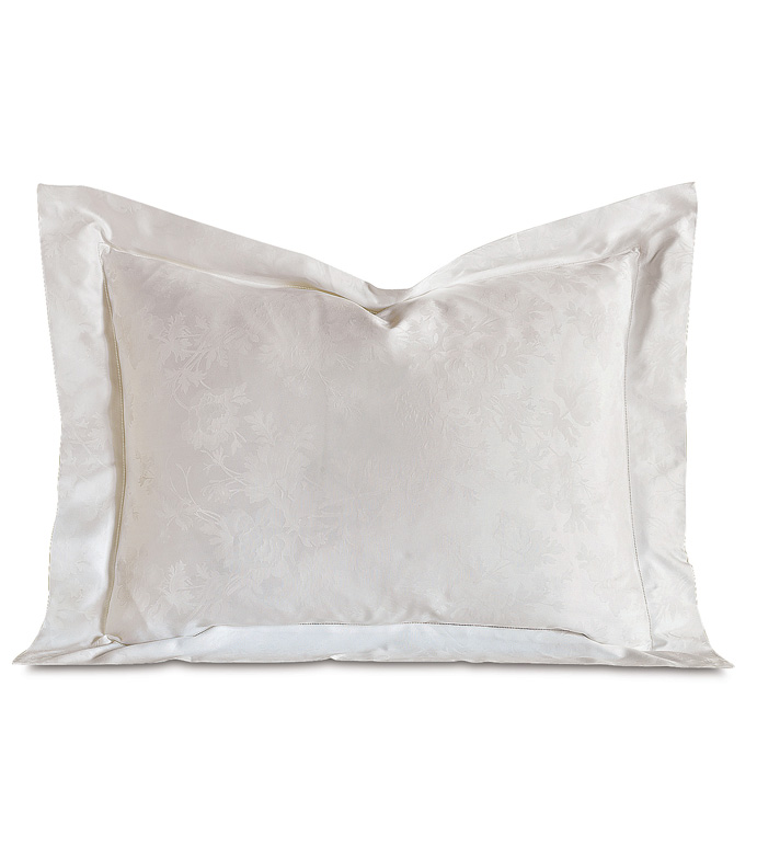 Millefleur White King Sham