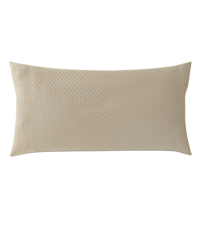 Tegan Matelasse King Sham In Sand